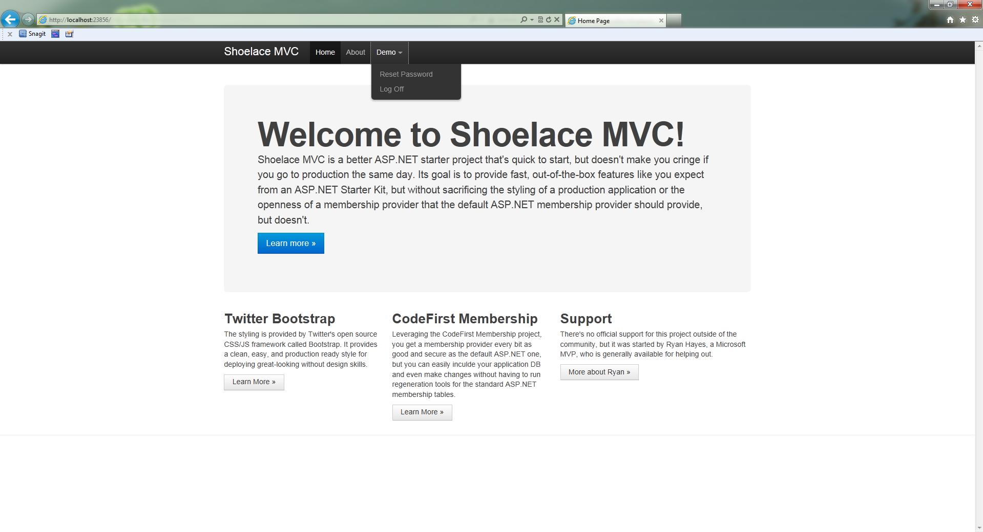 Shoelace-MVC